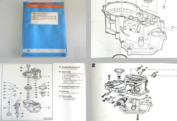 Reparaturleitfaden VW T4 Bus Werkstatthandbuch 5 Gang Getriebe 02B