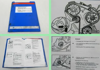 Reparaturleitfaden VW T4 Werkstatthandbuch 1,9l Dieselmotor 4 Zyl. ABL 1X 1996