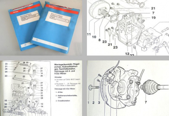 Reparaturleitfaden VW Transporter T4 syncro Fahrwerk Werkstatthandbuch ab 1996