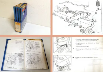 Reparaturleitfaden Werkstatthandbuch VW Golf 3 Vento Fahrwerk Heizung Elektrik