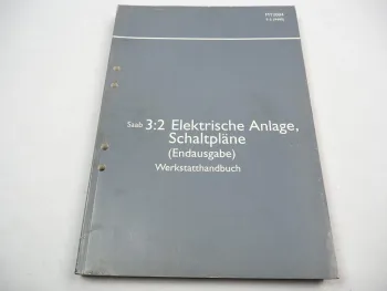 Saab 9-3 2004 9440 Elektrische Schaltpläne Schaltplan Elektrik Werkstatthandbuch