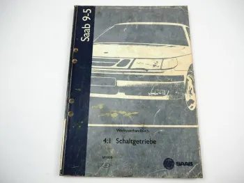 Saab 9-5 1998 5 Gang Schaltgetriebe FM57 Werkstatthandbuch Reparaturanleitung