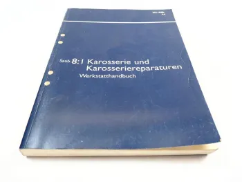 Saab 9-5 1998 Karosserie Schiebedach Werkstatthandbuch Reparaturanleitung