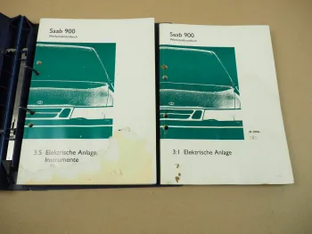 Saab 900 ab 1994 Elektrische Anlage Instrumente Werkstatthandbuch