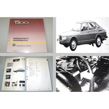 Saab 900 Werkstatthandbuch Technische Daten Modell 1979 -1980