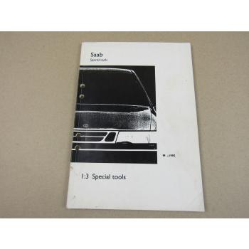 Saab Werkstatthandbuch 1995 Spezialwerkzeug Special Tools Produktkatalog