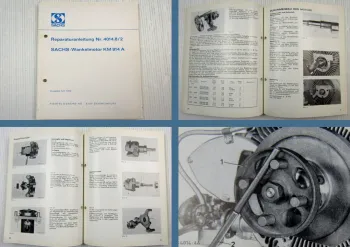 Sachs Wankelmotor KM914A Werkstatthandbuch Reparaturanleitung 06/1972