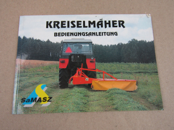 SaMASZ Z010 Kreiselmäher Bedienung Betriebsanleitung 1996 Ersatzteilliste