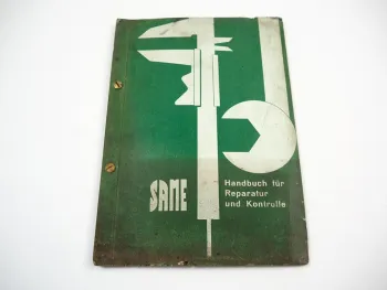 Same Centauro Leone Traktor Werkstatthandbuch Reparaturanleitung 1970er Jahre