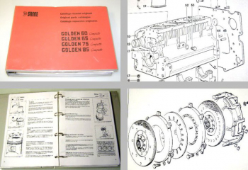 Same Golden 60 65 75 85 Compatto Ersatzteilliste 1999 Parts Catalogue