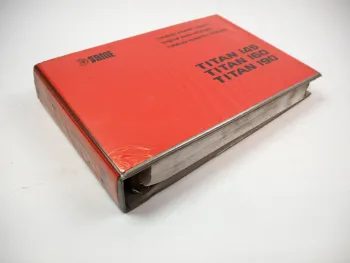 Same Titan 145 160 190 Traktor Spare Parts Catalogue Catalogo ricambi 1999