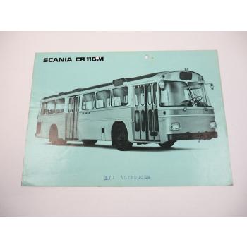 Scania CR110M Omnibus Prospekt 1968