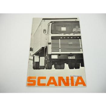 Scania Vabis L 50 80 85 LS LT LB LBS 110 LKW Prospekt Brochure 1968 englisch
