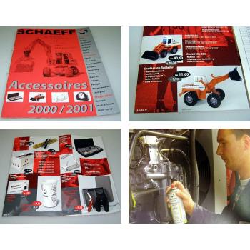 Schaeff Accessoires 2000/2001 Katalog Modelle Werbung