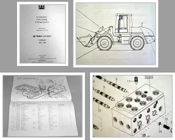 Schaeff SKL 160 Radlader Ersatzteilliste Parts Catalog