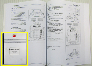 Schaeff SKL 160 Wheel Loader Operating Manual valid from serial-nr 000160/0099