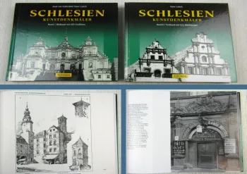 Schlesien Kunstdenkmäler von Golitschek und Lutsch Ausgabe 2001 in 2 Bänden