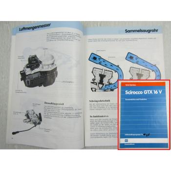 Selbststudienprogramm SSP 68 VW Scirocco GTX 16V KR Stand 06/1985