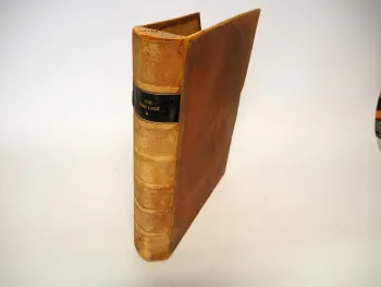 Seltener original Leder Zeitschriften Stehsammler Nr.3 Die Neue Linie ca. 1940