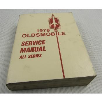 Service Manual 1978 Oldsmobile Starfire Omega Cutlass Delta 88 89 Toronado