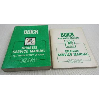 Service Manual 1981 Buick Century Regal Sport Coupe LeSabre Electra Riviera