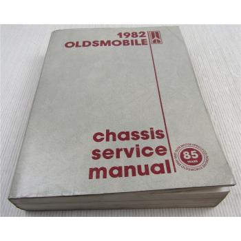 Service Manual 1982 Oldsmobile Cutlass Supreme Cruiser Delta 88 89 Toronado