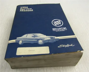 Service Manual 1994 Buick Skylark Sedan Coupe Gran Sport Repair Manual
