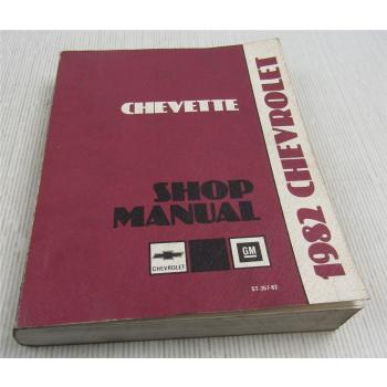 Service Manual Chevrolet Chevette 1982 Repair Shop Manual
