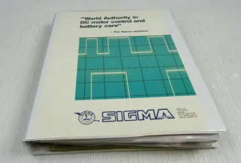 Sigma Elektron Impulssteuerung Techisches Handbuch Schulungsunterlagen 1980er