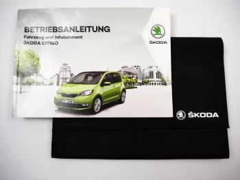 Skoda Citigo NF1 Betriebsanleitung Bedienungsanleitung 11/ 2017 Bordmappe
