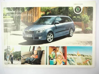 Skoda Fabia 2 5J Betriebsanleitung Bedienungsanleitung 5/2008 Bordbuch
