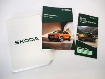 Skoda Karoq NU 57 Betriebsanleitung Bedienungsanleitung 11/2025 Bordmappe deutsch