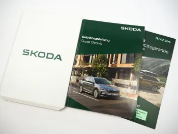 Skoda Octavia 4 Facelift NX Betriebsanleitung Bedienung 11/2025 Bordmappe Deutsch