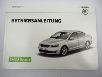Skoda Octavia 5E RS 4x4 & Combi Betriebsanleitung Bedienung 11/2015 Bordbuch deutsch