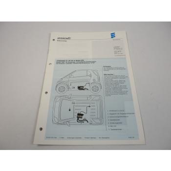 Smart CDI Bj. 2000 Eberspächer Hydronic D4WSC Einbau Heizgerät