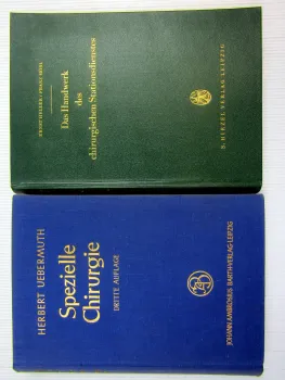 Spezielle Chirurgie 1962 + Das Handwerk des chirurgischen Stationsdienstes 1961