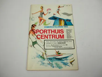Sporthuis Centrum Zomer Catalogus 1962 Camping Sport Freizeit Katalog Enschede