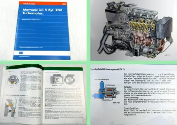 SSP 111 Audi 200 quattro 20V Motronic Turbomotor 5 Zyl. Selbststudienprogramm