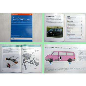 SSP 129 VW T4 Transporter Caravelle 1991 Selbststudienprogramm