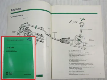 SSP 13 Audi 100 C2 Typ 43 Selbststudienprogramm Konstruktion Funktion