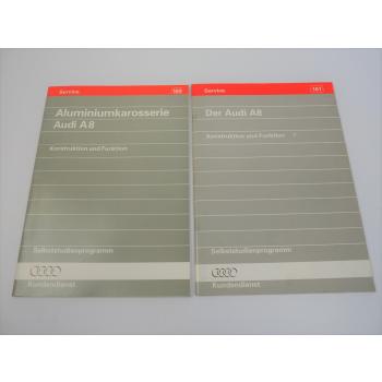 SSP 160 161 Audi A8 D2 4D und Aluminiumkarosserie Selbststudienprogramm