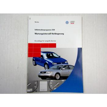SSP 224 VW Audi Wartungsintervall LongLife Service Selbststudienprogramm