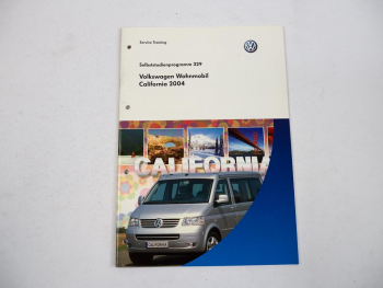 SSP 329 VW T5 Wohnmobil California Selbststudienprogramm 2004