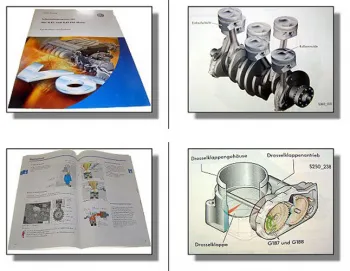 SSP 360 VW 3,2l 3,6l V6 + R36 FSI Motor Touareg Q7 Passat Selbststudienprogramm