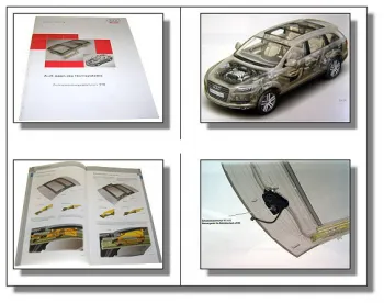 SSP 378 Audi A2 A3 Q7 open sky Dachsysteme Glasdach 2006 Selbststudienprogramm