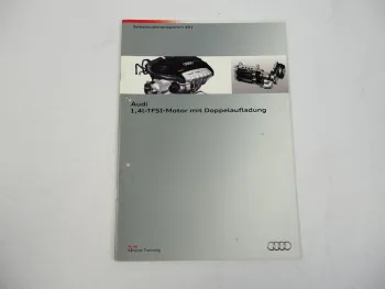 SSP 491 Audi A1 8X 1,4l TFSI Motor Konstruktion Selbststudienprogramm