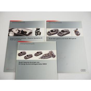 SSP 601 605 615 Audi A6 C7 A8 D4 Hybrid Selbststudienprogramme 2011/13
