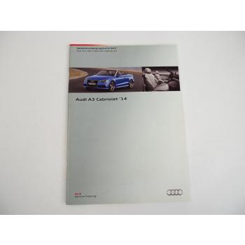 SSP 623 Audi A3 8V Cabriolet Selbststudienprogramm 2013