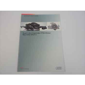 SSP 639 Audi A1 8X 1.0 TFSI Motor EA211 CHZB Selbststudienprogramm 2015