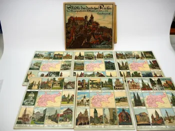 Städte des deutschen Reiches Geographisches Lottospiel Heinsdorff Scholz Mainz